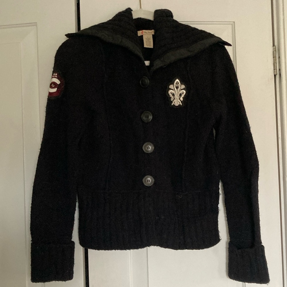 Vintage Like, Love Patch Cardigan